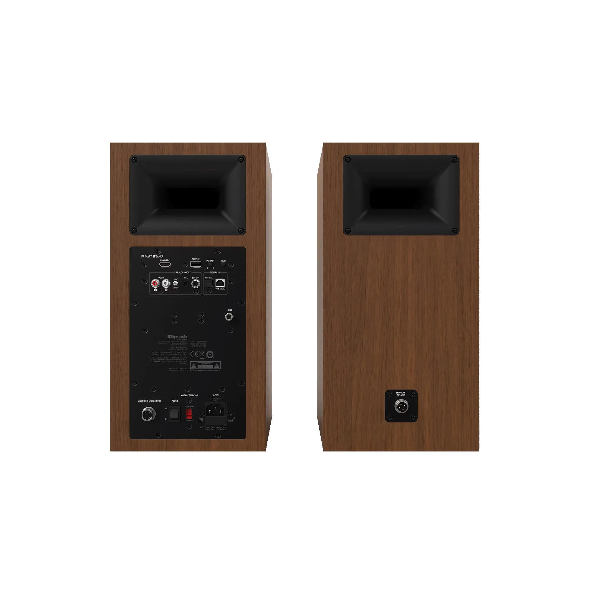 Klipsch The Sevens 6.5" aktyvios lentyninės garso kolonėlės su HDMI ARC