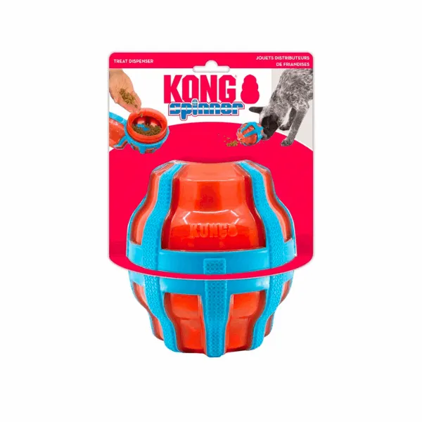 KONG Spinner Refillable Treat Dispenser Toy