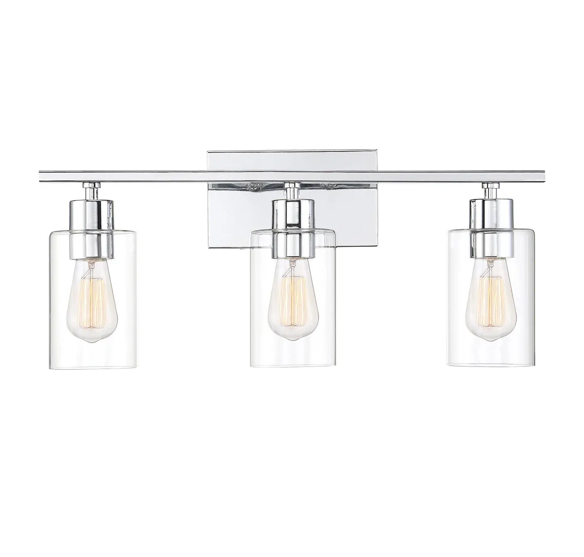 Lambert 3-Light Bath Vanity in Polished Chrome