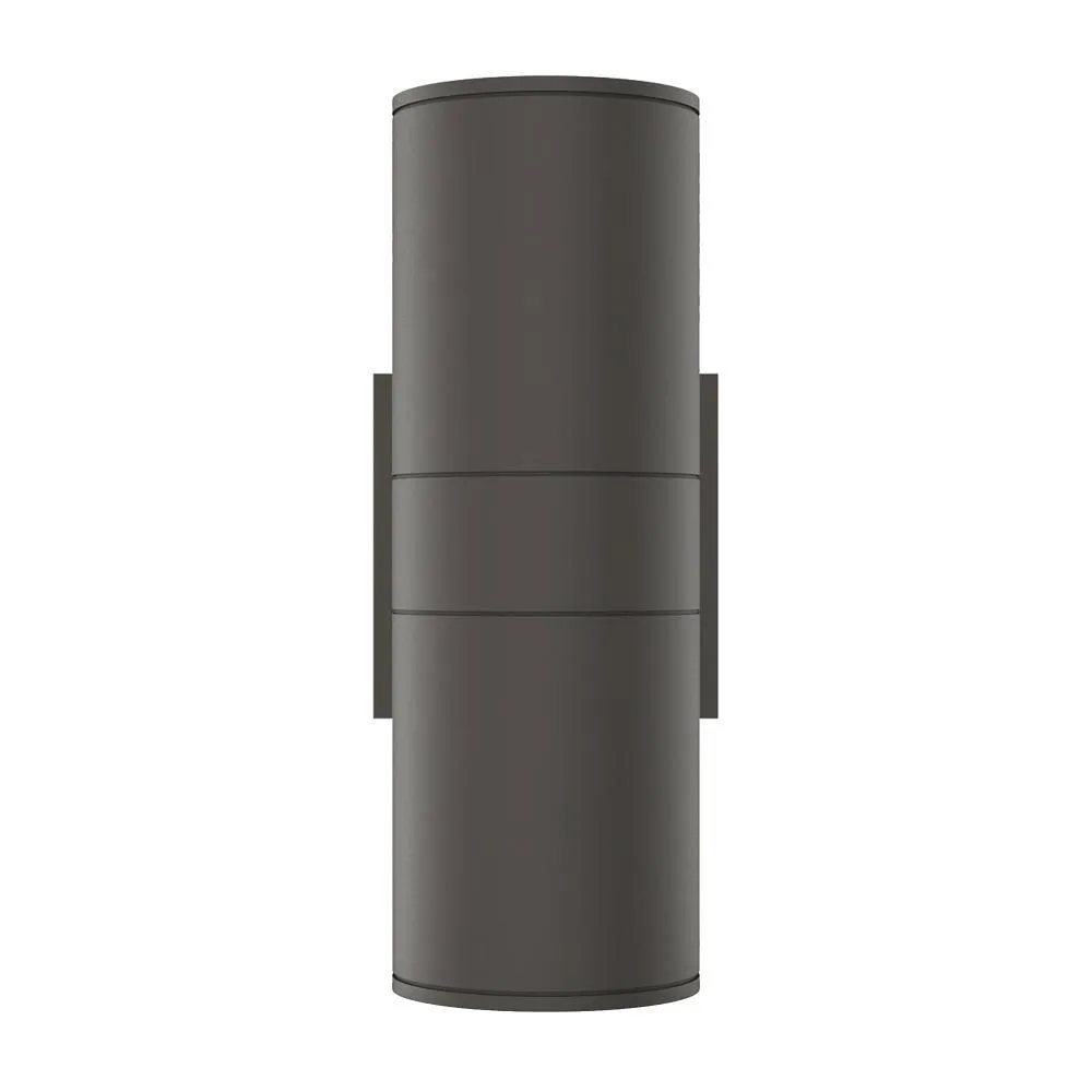 LED Outdoor Up & Down Lights With Remote, RGBW, Cylinder, 36WX2, AC100-277V, IP65, ETL CE RoSH Approval, Outdoor Wall Lights