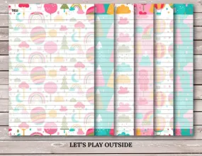 Let's Play Outside Notepad