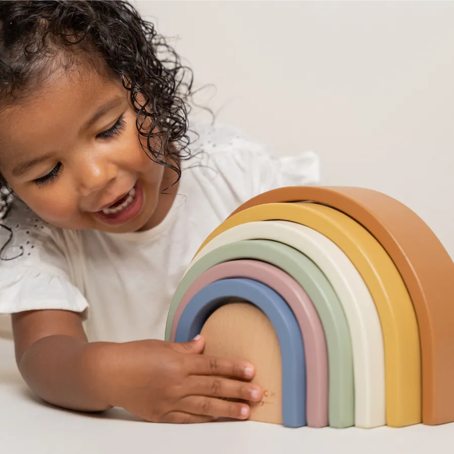 Little Dutch Wooden Rainbow - Vintage