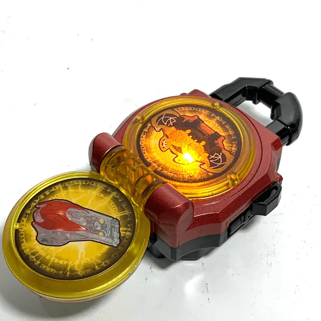 [LOOSE] KR Gaim: Capsule Toy Lock Seed Kiva