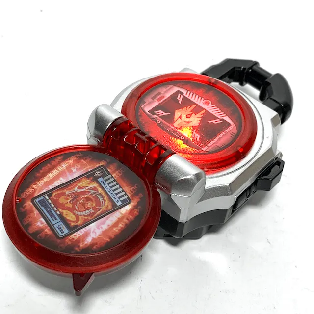 [LOOSE] KR Gaim: Capsule Toy Lock Seed Ryuki (LED. Ver.)