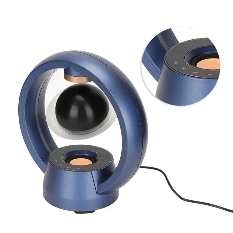 Magnetic Levitation Bluetooth Speaker with Touch Control and Light