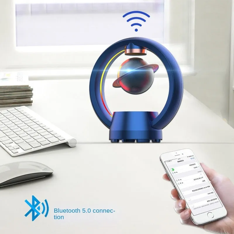 Magnetic Levitation Bluetooth Speaker with Touch Control and Light