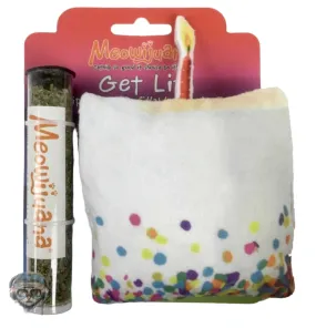 Meowijuana Get Lit Birthday Cake Refillable Toy