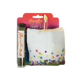 Meowijuana Get Lit Refillable Birthday Cake