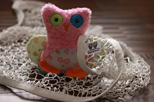 MiniOwls Toy Storage Hammock (White, X-Large)