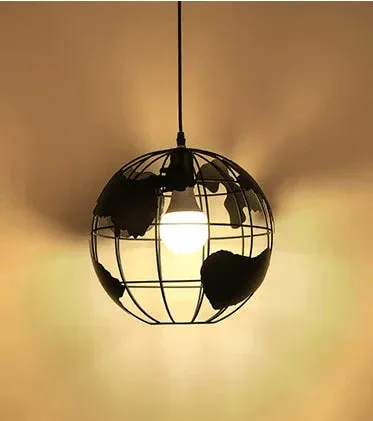 Modern cage pendant light iron minimalist retro Scandinavian loft pyramid pendant lamp metal Hanging Lamp E27 Indoor DD01