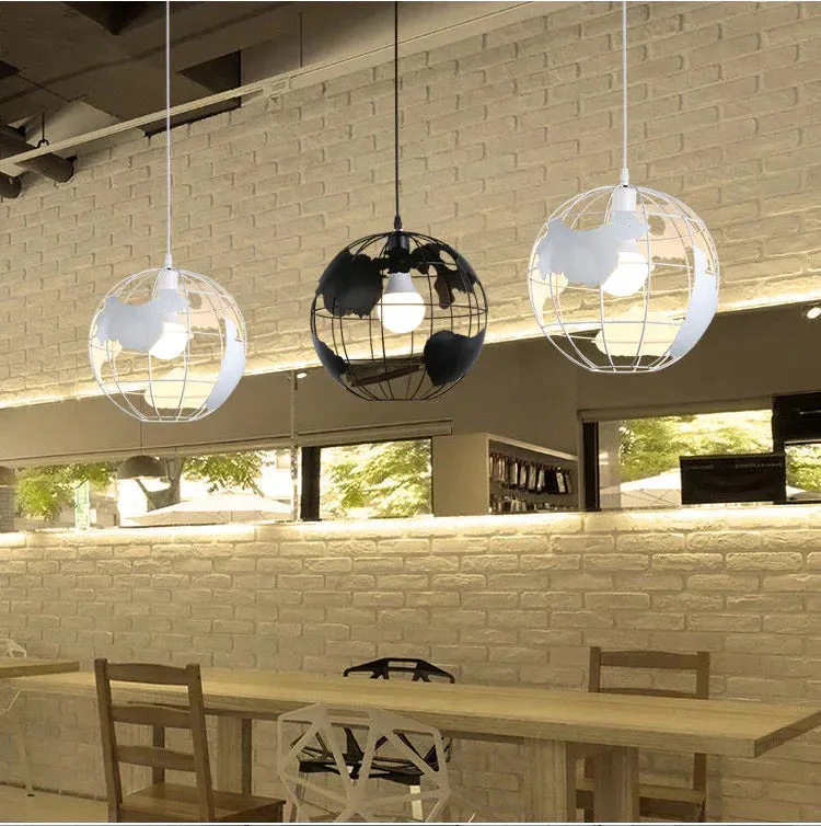 Modern cage pendant light iron minimalist retro Scandinavian loft pyramid pendant lamp metal Hanging Lamp E27 Indoor DD01