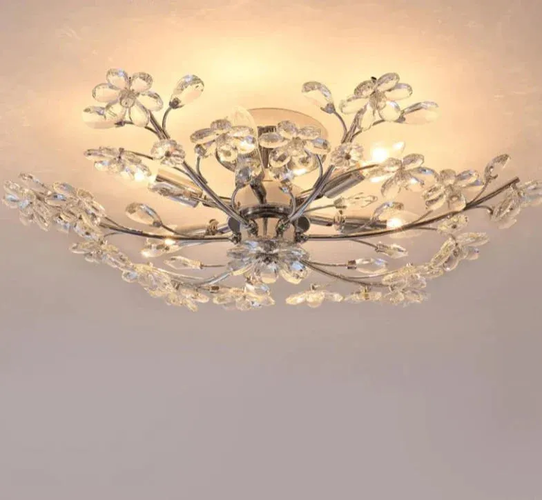 Modern LED Crystal Pendant Lights Art Indoor Lighting For Kitchen Bar Living Room Dinning room Lights Nordic Pendant Lamps