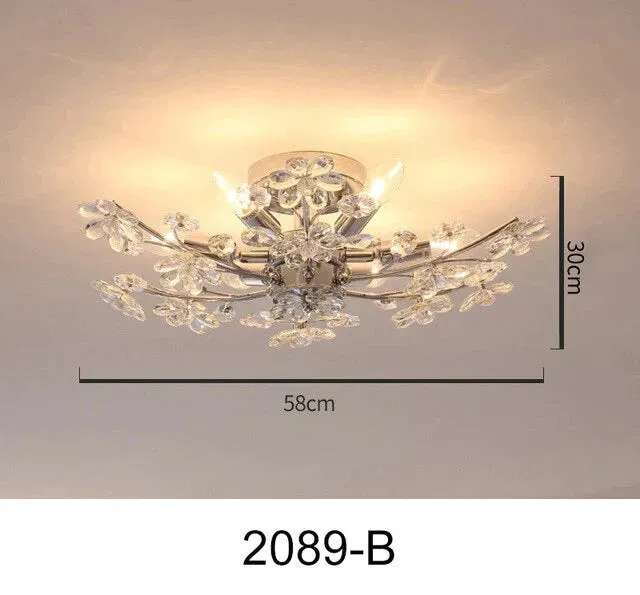 Modern LED Crystal Pendant Lights Art Indoor Lighting For Kitchen Bar Living Room Dinning room Lights Nordic Pendant Lamps