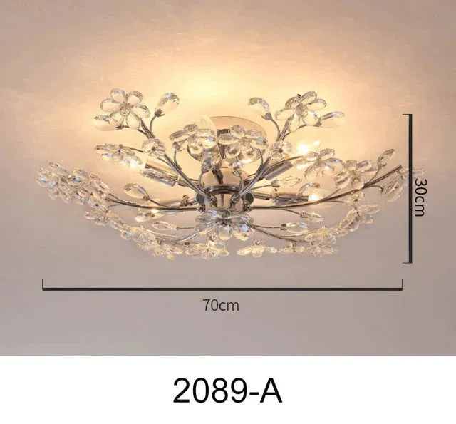 Modern LED Crystal Pendant Lights Art Indoor Lighting For Kitchen Bar Living Room Dinning room Lights Nordic Pendant Lamps