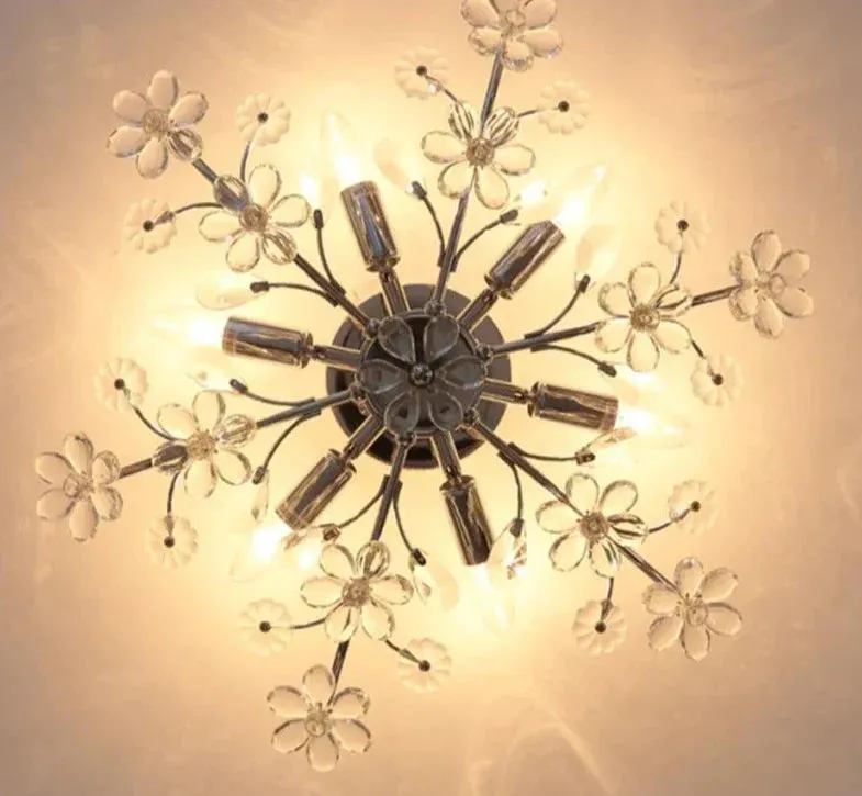 Modern LED Crystal Pendant Lights Art Indoor Lighting For Kitchen Bar Living Room Dinning room Lights Nordic Pendant Lamps