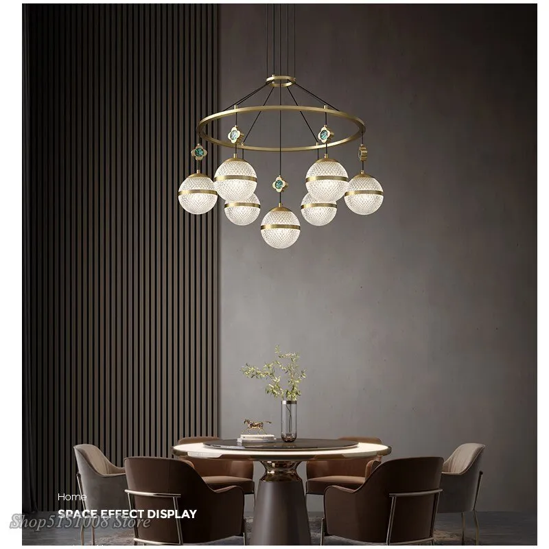 Modern Luxury Crystal Chandelier - Minimalist Atmosphere Lighting for Living Room, Restaurant, Bedroom - New Elegant Chandeliers