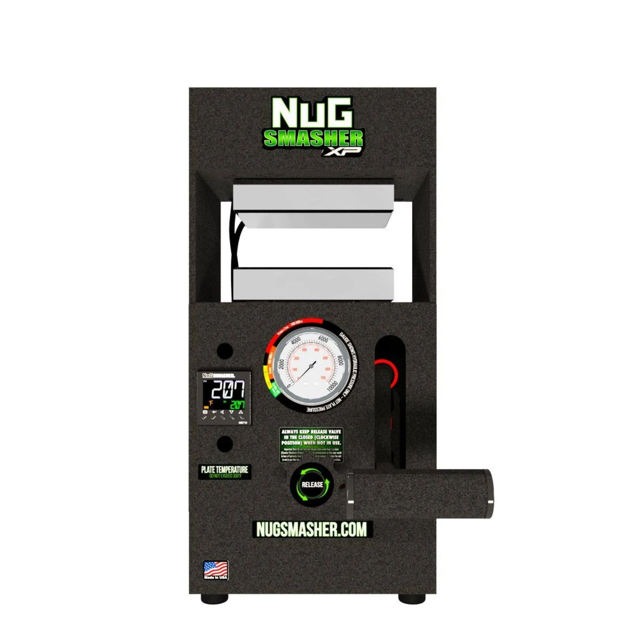NugSmasher XP 12 Ton Manual Rosin Press