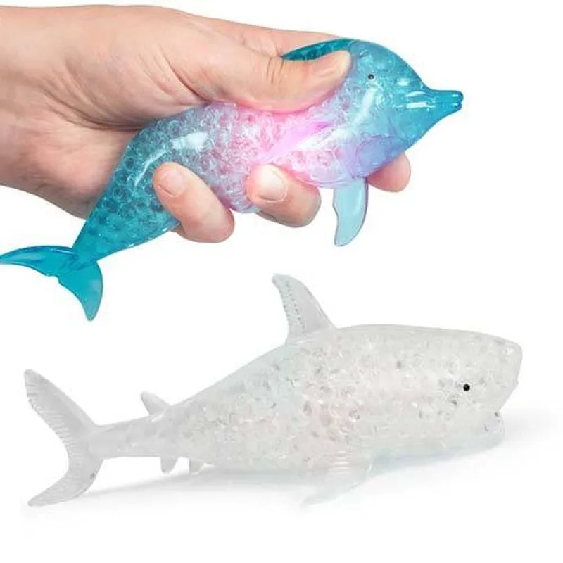 Ocean Friends Squish & Squash Flashing Jellyball Assorted Styles