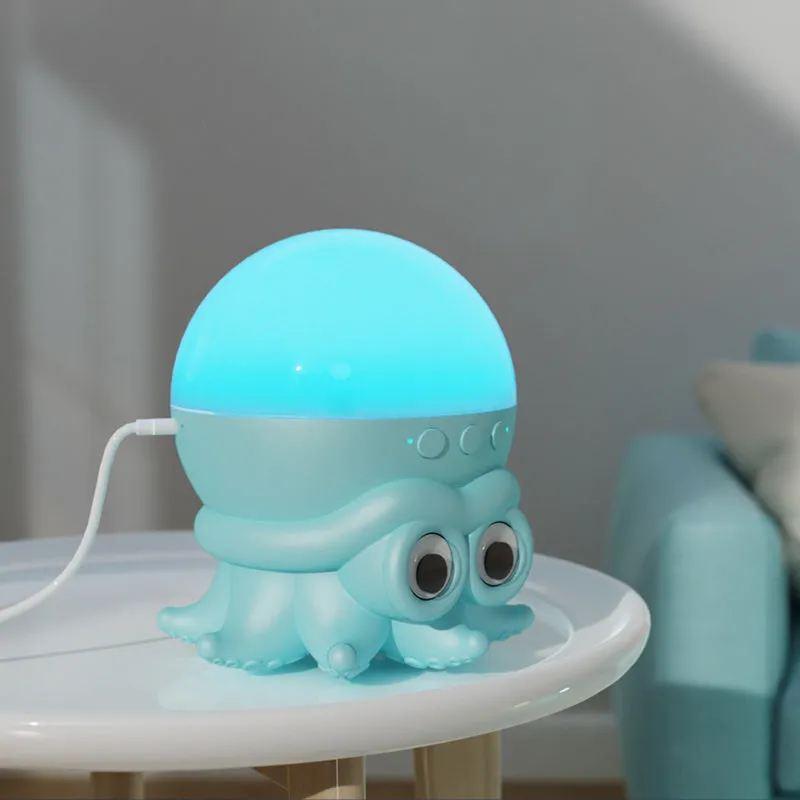 Ocean Octopus Projection Light | 8-Color Wave Night Light with Bluetooth