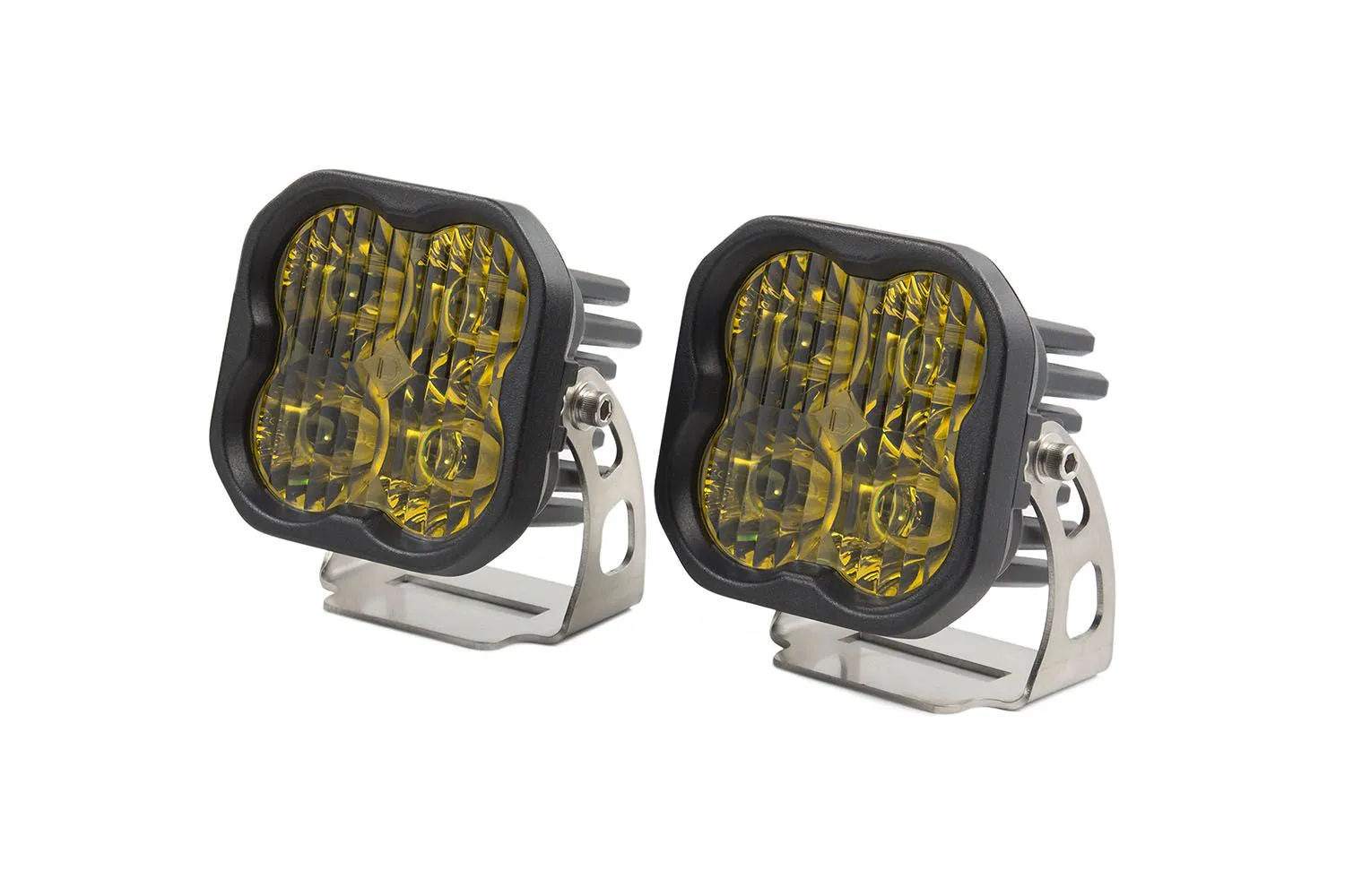 Offroad Alliance - Triple Bezel Fog Light Kit w/ Diode Dynamics SS3 Sport Lights - 2017-2020 Raptor