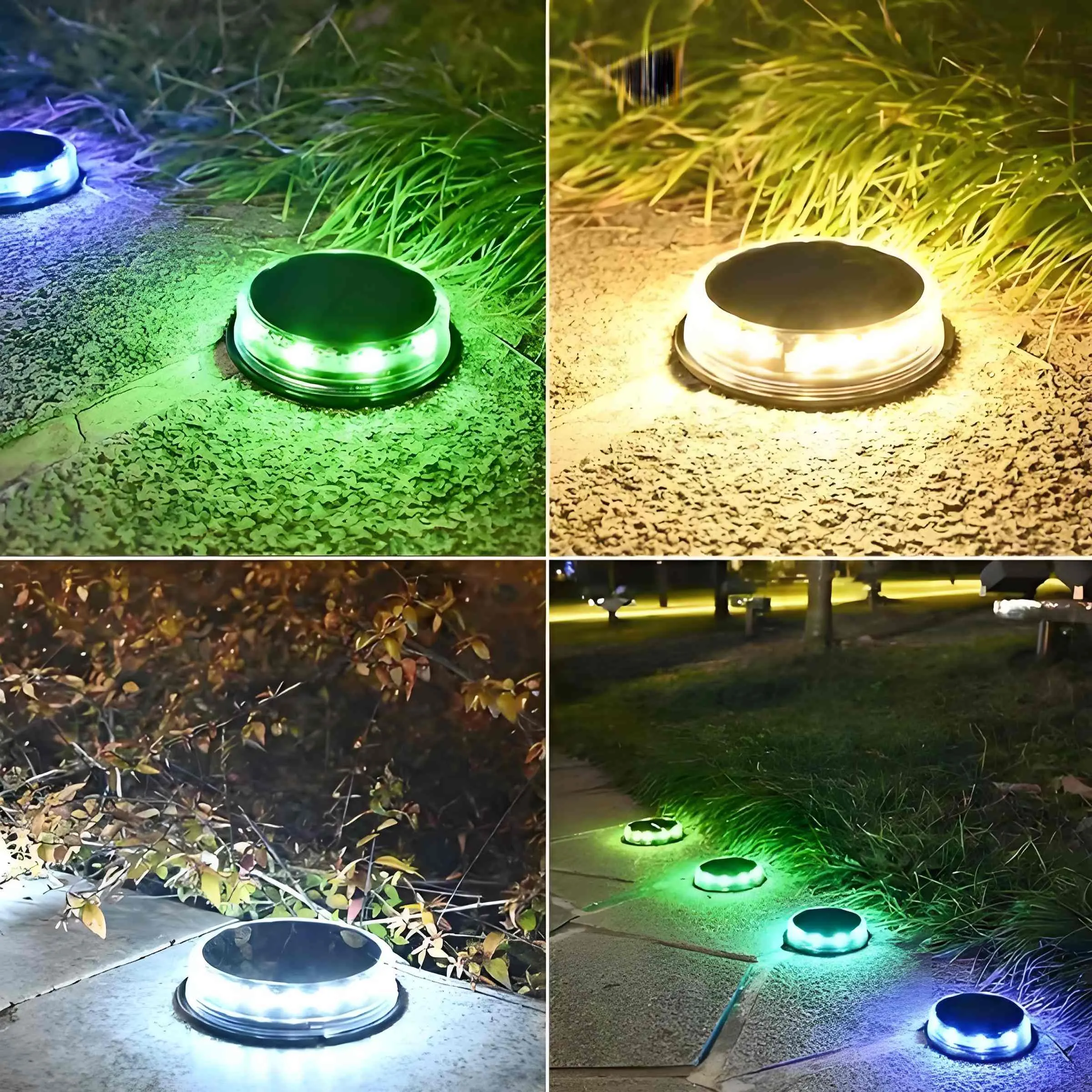 Outdoor Solar Garden Stake Lights – LED Landscape Lights, Solar-Powered Ground Lights for Yard & Lawn Decor