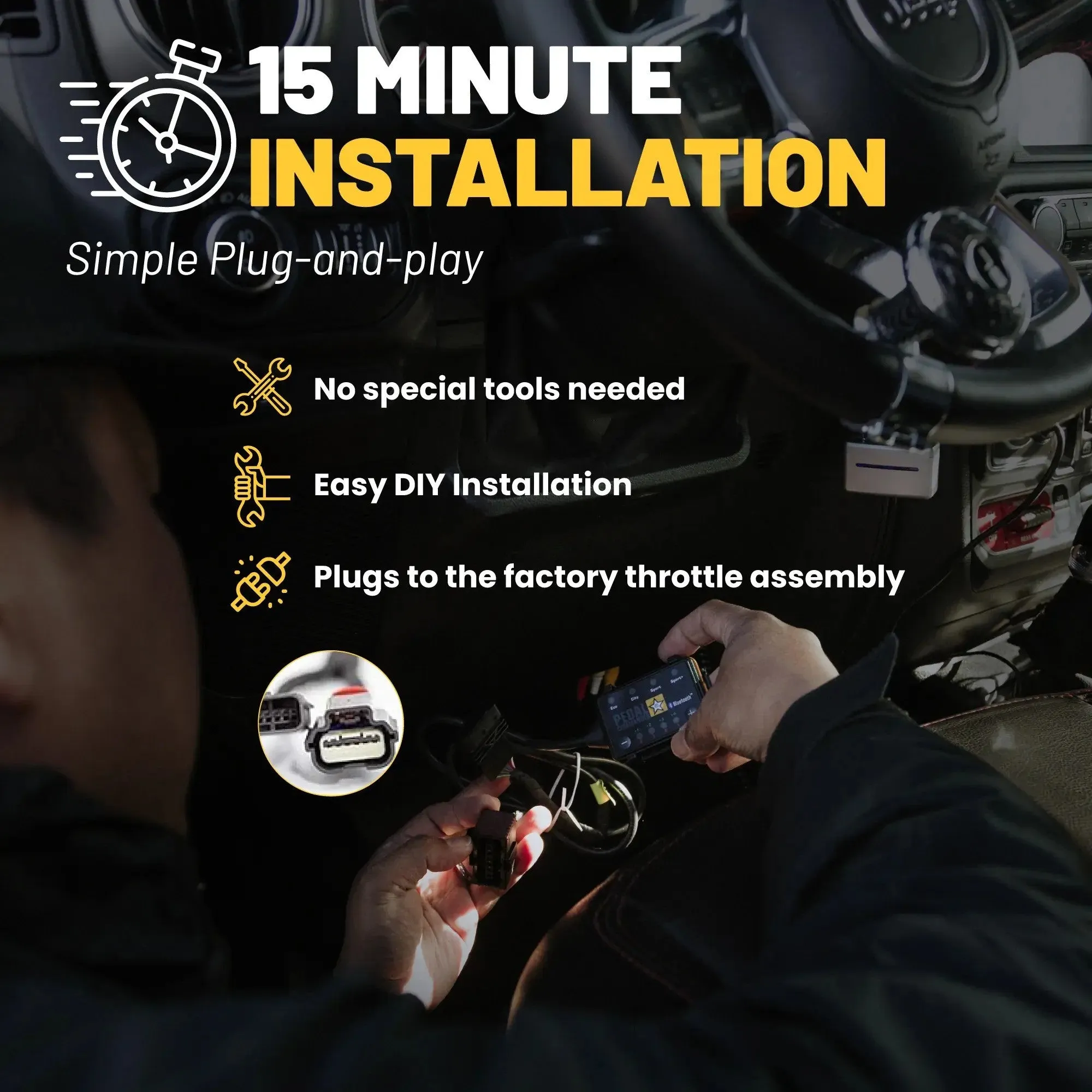 Pedal Commander Bluetooth Throttle Response Controller: 300 / Charger / Magnum 2005 - 2006 (All Models)