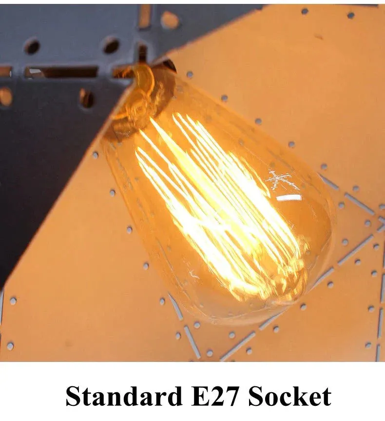 Pendant Lights Modern Lighting Lamps Diamond Shape Starry Metal Modern Lamp For Kitchen Island Dinning Living Room Decoration
