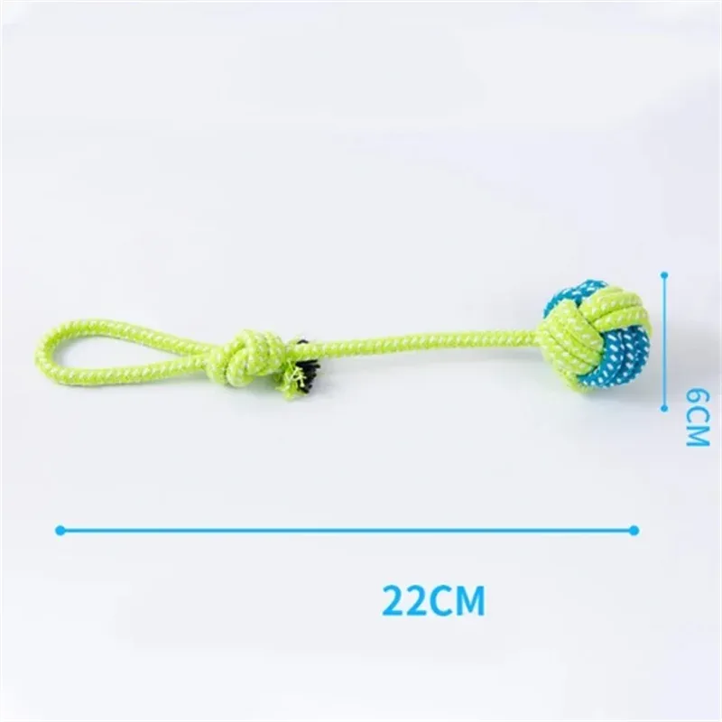 Pet Dog Toys for Large Small Dogs Toy Interactive Cotton Rope Mini Dog Toys Ball for Dogs Accessories Toothbrush Chew Puppy Toy