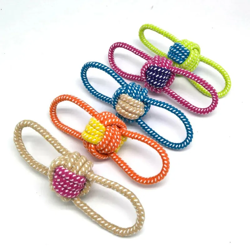 Pet Dog Toys for Large Small Dogs Toy InteractiveCotton Rope Mini Dog Toys Ball for DogsAccessories Toothbrush Chew Puppy Toy