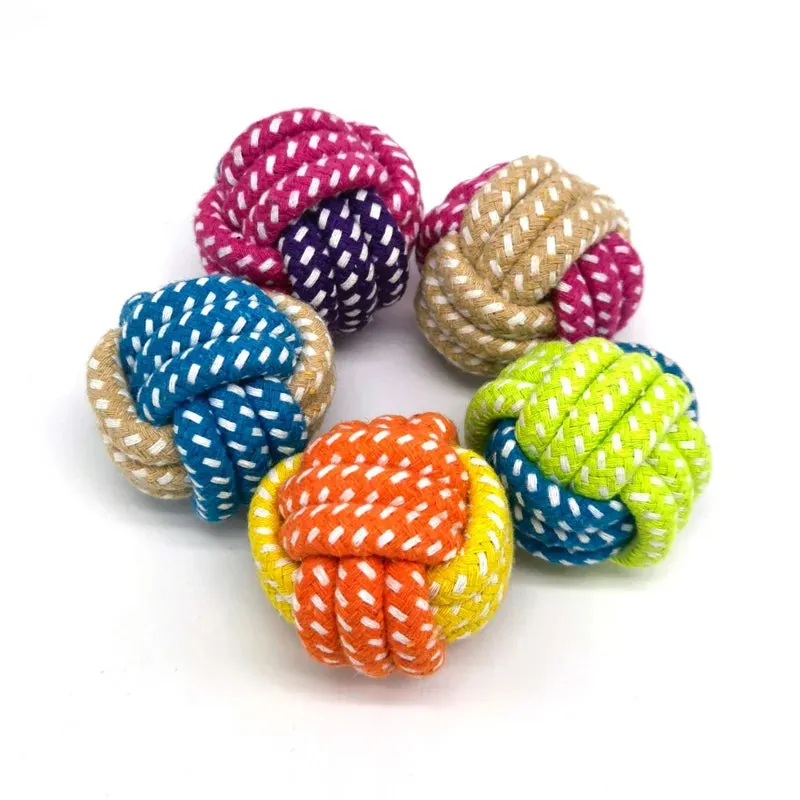 Pet Dog Toys for Large Small Dogs Toy InteractiveCotton Rope Mini Dog Toys Ball for DogsAccessories Toothbrush Chew Puppy Toy