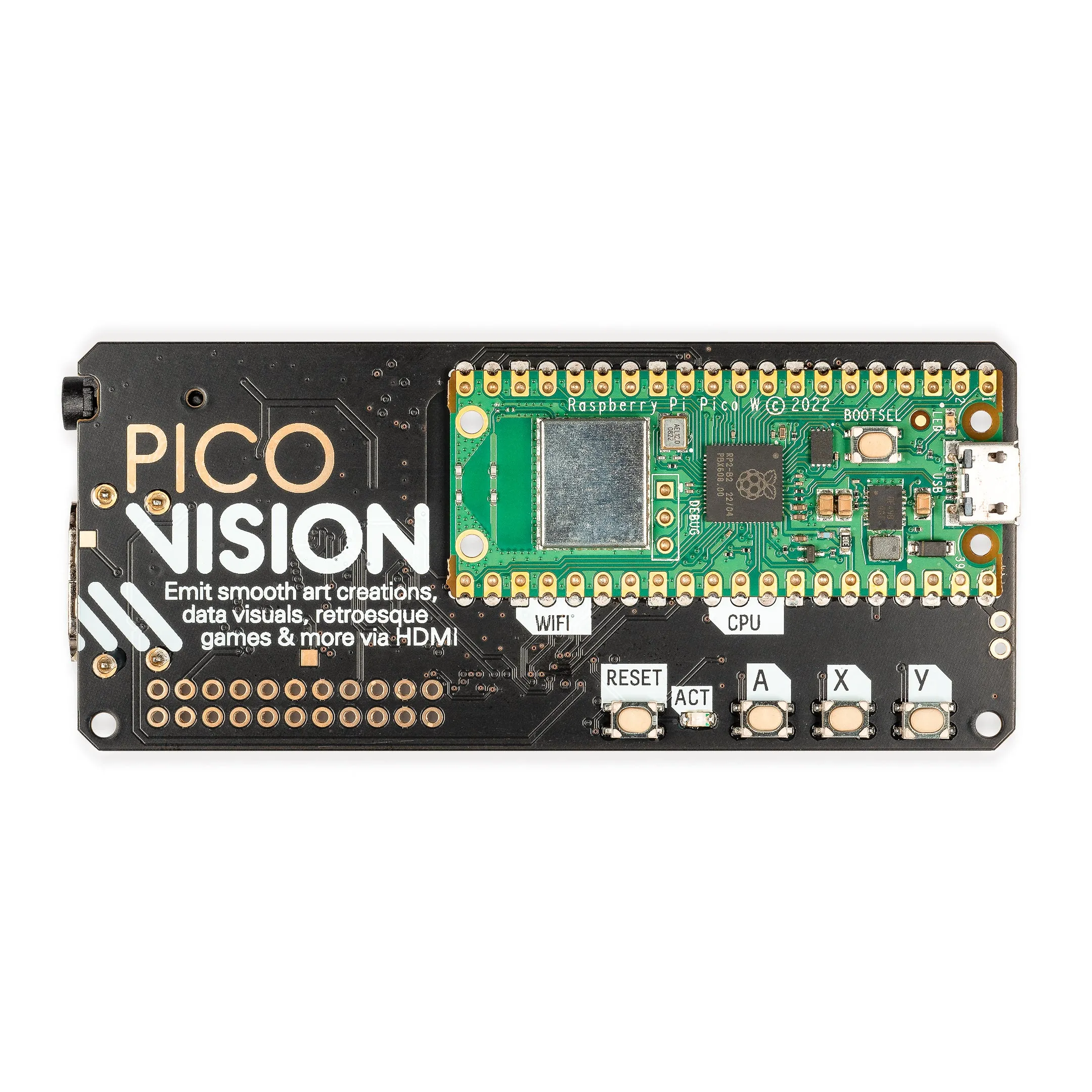 PicoVision (Pico W Aboard)