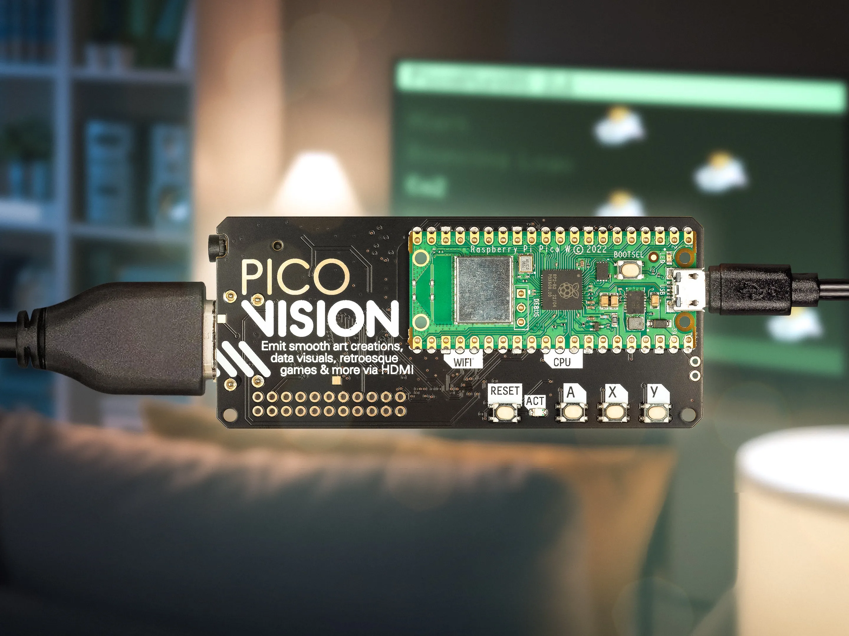 PicoVision (Pico W Aboard)