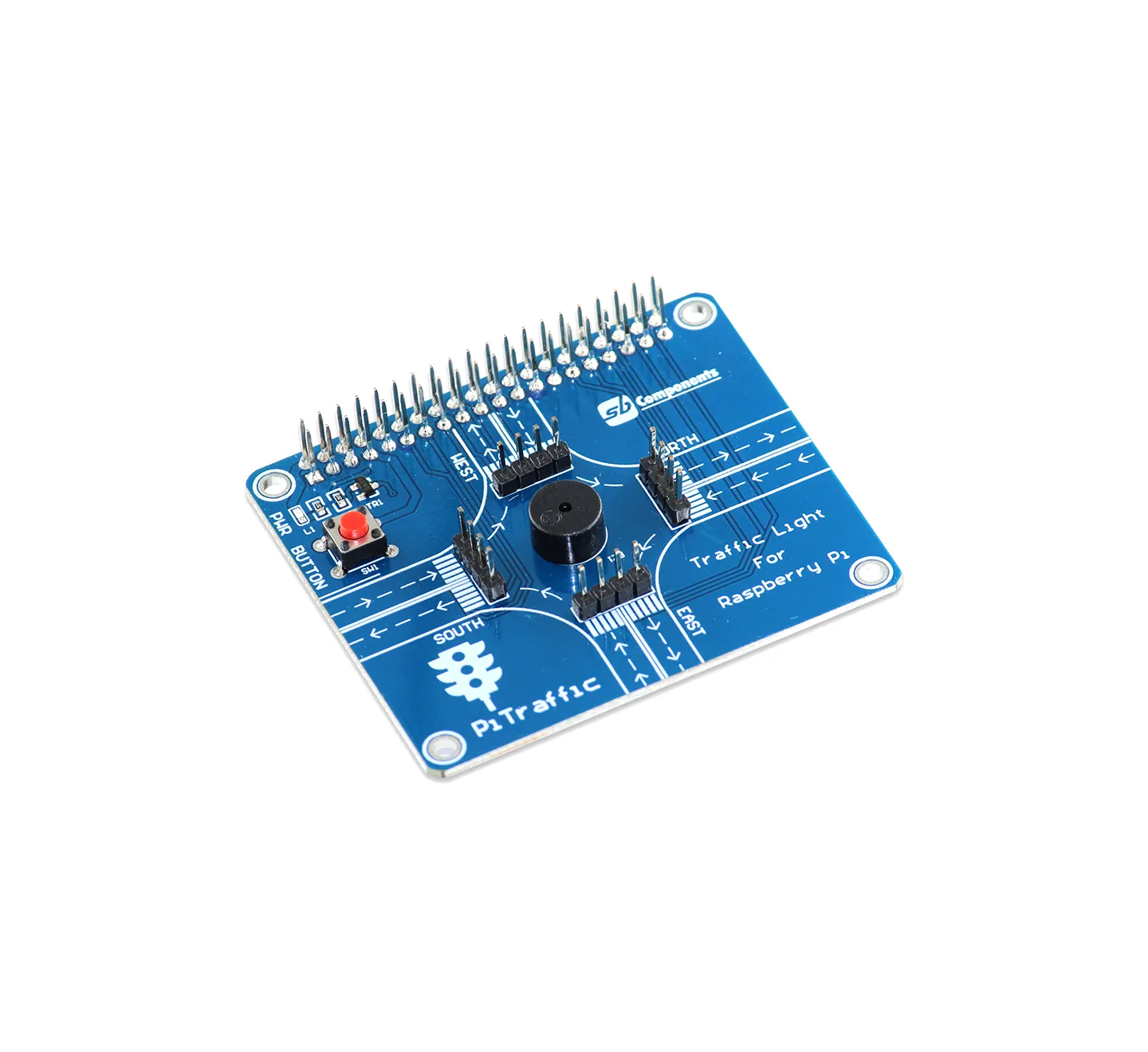 PiTraffic - Raspberry Pi Traffic Light Shield