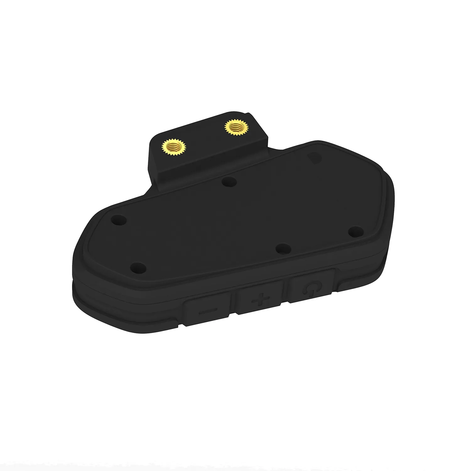 QTBE6 1000M Motorcycle Helmet Intercom Wireless with Bluetooth Function FM Headset Walkie-Talkie Black