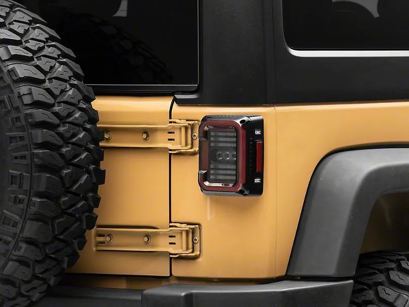 Raxiom Tail Lights Jeep Wrangler JK (2007-2018) Axial Series Vision / LED V1 / LED V2 / JL Style / Axial Series