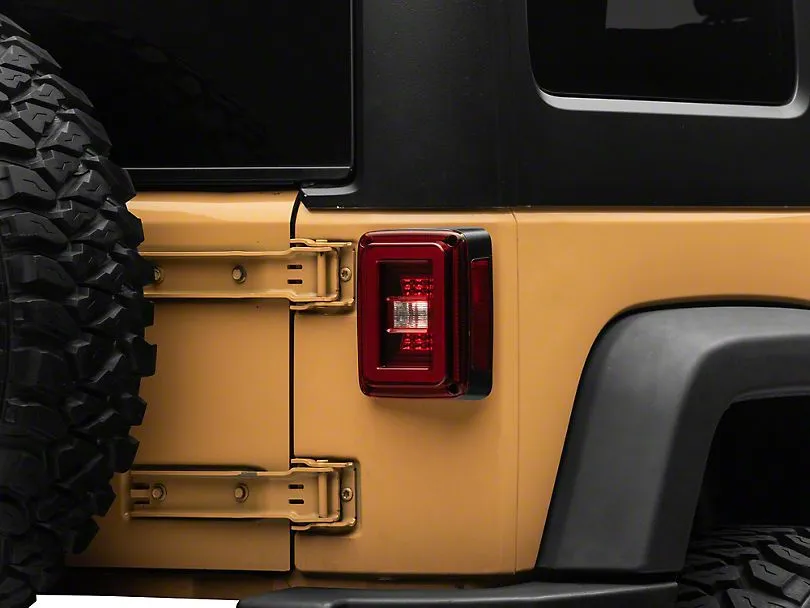 Raxiom Tail Lights Jeep Wrangler JK (2007-2018) Axial Series Vision / LED V1 / LED V2 / JL Style / Axial Series