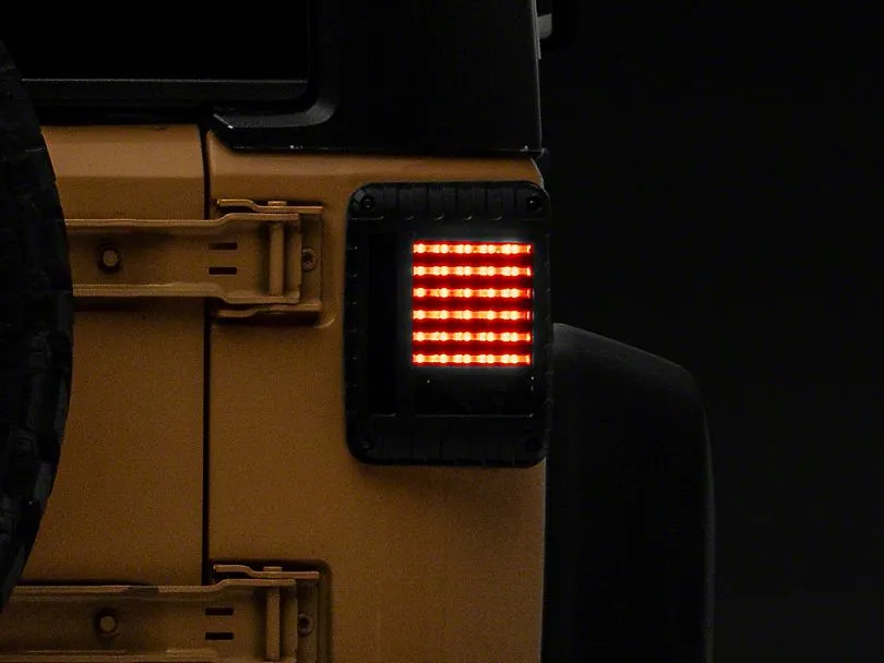Raxiom Tail Lights Jeep Wrangler JK (2007-2018) Axial Series Vision / LED V1 / LED V2 / JL Style / Axial Series