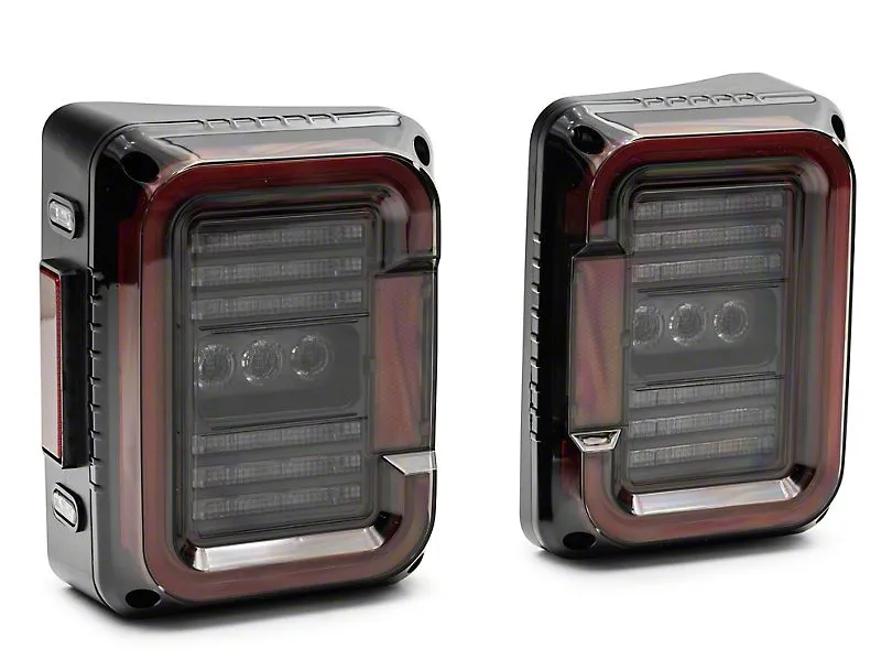 Raxiom Tail Lights Jeep Wrangler JK (2007-2018) Axial Series Vision / LED V1 / LED V2 / JL Style / Axial Series