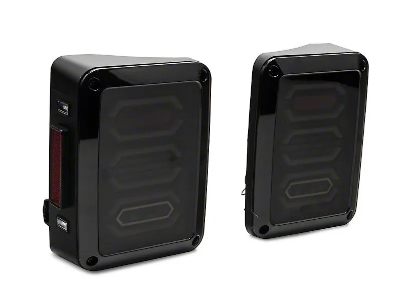 Raxiom Tail Lights Jeep Wrangler JK (2007-2018) Axial Series Vision / LED V1 / LED V2 / JL Style / Axial Series
