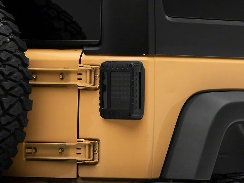 Raxiom Tail Lights Jeep Wrangler JK (2007-2018) Axial Series Vision / LED V1 / LED V2 / JL Style / Axial Series