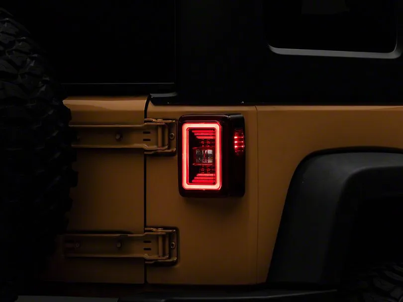 Raxiom Tail Lights Jeep Wrangler JK (2007-2018) Axial Series Vision / LED V1 / LED V2 / JL Style / Axial Series