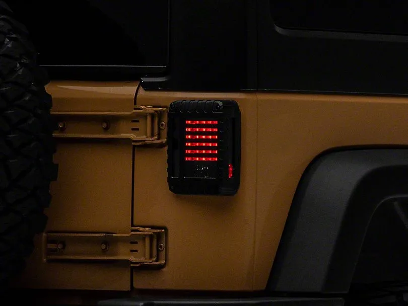 Raxiom Tail Lights Jeep Wrangler JK (2007-2018) Axial Series Vision / LED V1 / LED V2 / JL Style / Axial Series