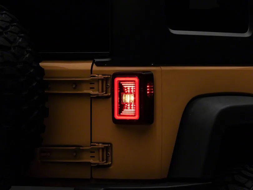 Raxiom Tail Lights Jeep Wrangler JK (2007-2018) Axial Series Vision / LED V1 / LED V2 / JL Style / Axial Series