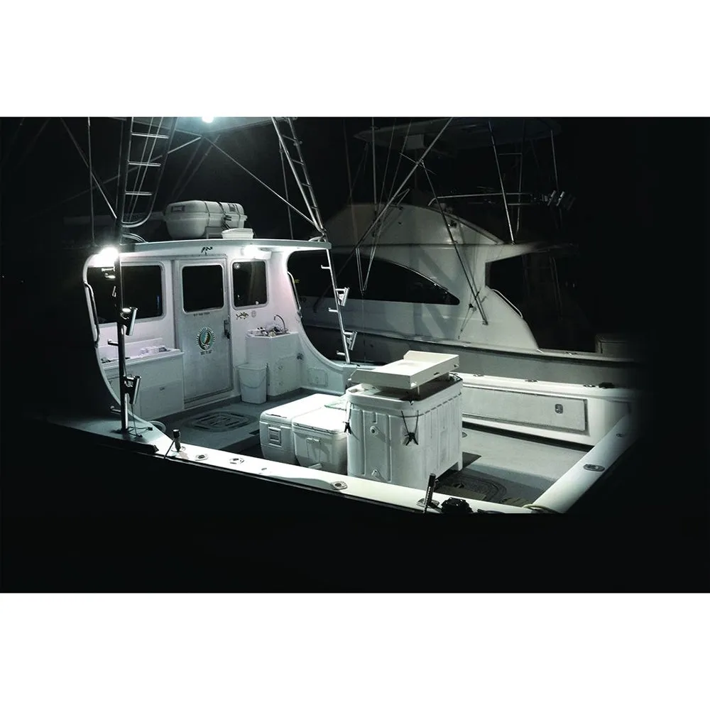 RIGID Industries 942513 SR-M Series PRO Hybrid-Diffused LED Surface Mount - White