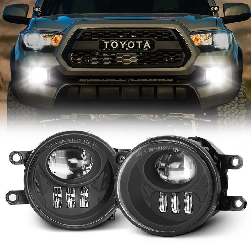 Roxmad LED Fog Lights with White Color for 2016-2023 Toyota Tacoma