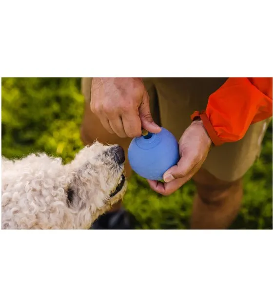 Ruffwear Huckama™ Interactive Rubber Throw Dog Toy (Campfire Orange)