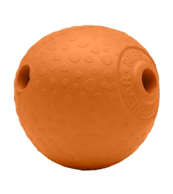 Ruffwear Huckama™ Interactive Rubber Throw Dog Toy (Campfire Orange)