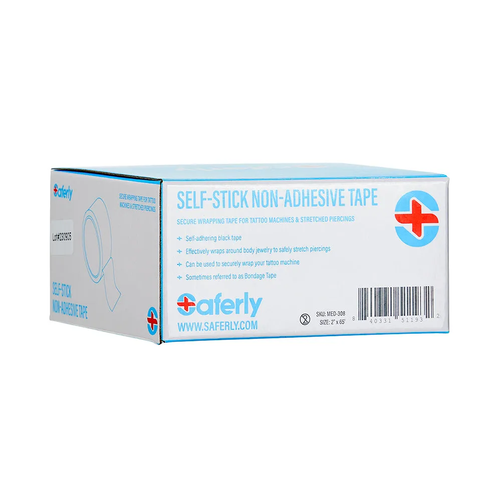 Saferly Black Bondage   Stretching Tape