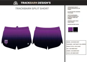 Saint Mary's-Hall-Barons Youth Split Track Short