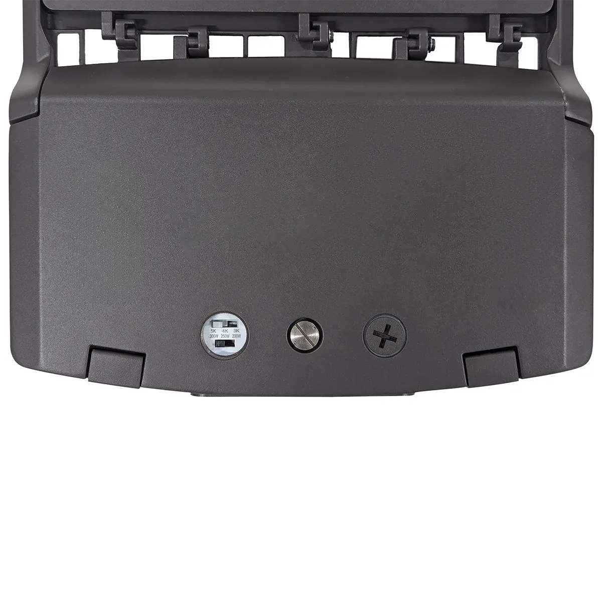 Selectable Shoebox Area Light with Field-Swappable Optics
